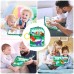 Aolso Baby Photo Album, Memory Book, Baby Memory Book, Soft Fabric Photo Book for Newborns, Toddlers and Kids, My First Photo Book for Family Newborns (Dinosaur)