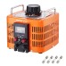 VEVOR Автоматичен трансформатор с променливо напрежение 3000VA 10A вход 230V изход 0-300V AC регулатор на напрежение 4 предпазителя Термичен контролен прекъсвач за домашния офис