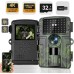 Wildlife Camera, 4K Video Wildlife Camera, 60MP Full HD WiFi with Mobile Phone Transmission App, Motion Sensor, Night Vision, 0.1s Trigger Time, Infrared Wildlife Camera with 32G Memory Card & Card