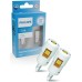 PHILIPS Ultinon Pro7000 LED T10 Car Signal Bulb, W5W, 4000K Warm White, 12V, Current Version