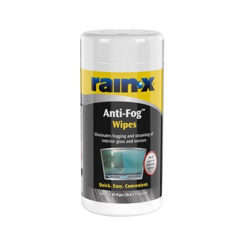 Rain-X Anti-Fog Wipes Car Windscreen 40 Pieces