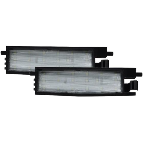 AUTO-STYLE Set of LED Number Plate Lights Compatible with Toyota Various Models