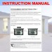 Iegefirm 2pcs 9 or 12 DIP Switch Garage Remote Control GT90-1 G220 MAT90 GT912 AT90 Remote Control
