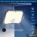 TOPPELIGHT Solar Lights for Outdoor Use, Pack of 2 Solar Lights with Motion Sensor, 200 LEDs, Solar Lights for Outdoor Use, 4 Modes, IP65 Waterproof Solar Spotlight with 5 m Cable