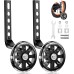 Uootach Stabilisers, Stabilisers Children's Bike, Universal Auxiliary Wheels, Bicycle Stabilisers, Stabilisers for Adults, Stabilisers Safety Stabilisers, for 12 14 16 18 20 Inch Single Speed Bike