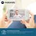 Motorola Nursery VM75 Baby Monitor - 5 Inch Parent Unit Baby Monitor, Infrared Night Vision, Digital Zoom, Intercom Function and Lullabies