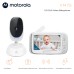 Motorola Nursery VM75 Baby Monitor - 5 Inch Parent Unit Baby Monitor, Infrared Night Vision, Digital Zoom, Intercom Function and Lullabies