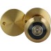 Amig - Door viewer model 3 with super angle lens for interior and exterior doors 3-14 made of golden aluminium | brass | dimensions: diameter 14 mm | door thickness: 70-110 mm