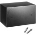 BAKAJI Electronic Safe with External Battery Box, Value Box and Burglary Protection for Home, Hotel, Wall Mounted or Freestanding, 31 x 20 x 20 cm (Black)
