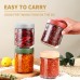 Preserving Jars with Screw Lids, Set of 4 x 500 ml Meal Prep Jars. Preserving Jars with Screw Lid as Meal Prep for Overnight Oats Jars, Jam Jars, Meal Prep Boxes
