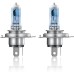 Osram Cool Blue® Intense H4, +100% More Brightness, Up to 5,000 K, Halogen Headlamp, LED Look, Hanging Folding Box (2 Lamps)