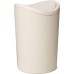 TATAY Bathroom Bin with Swing Lid | Compact and Modern Design | Durable Plastic Material and Easy to Clean | 19 x 19 x 28 cm - Ecohome