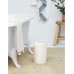 TATAY Bathroom Bin with Swing Lid | Compact and Modern Design | Durable Plastic Material and Easy to Clean | 19 x 19 x 28 cm - Ecohome