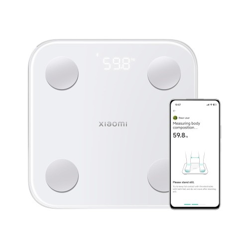 Xiaomi Mi Body Composition Scale S400 Personal Scales with Dual Frequency Measurement, 25 Health Indicators, Up to 150 kg and 100 g Accuracy