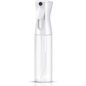 Uervoton Spray Bottles Continuous Ultra Fine Mist Empty Water Bottles Hairdresser Spray Bottles Salon Hairdresser Hair Tool Water Sprayer 300 ml Transparent