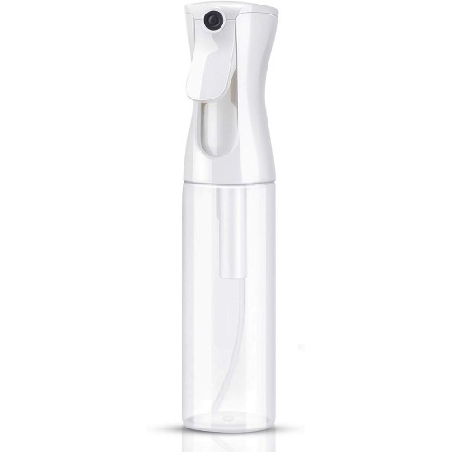 Uervoton Spray Bottles Continuous Ultra Fine Mist Empty Water Bottles Hairdresser Spray Bottles Salon Hairdresser Hair Tool Water Sprayer 300 ml Transparent