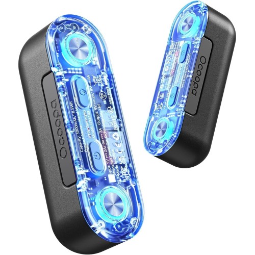 OCOOPA Electric Hand Warmer, 10000 mAh Split Magnetic, Pack of 2, 4 Heating Modes, Faster Heating Hand Warmer, Reusable, Hand Warmer USB Power Bank for Outdoor in Winter, UT2s (MagTwins)