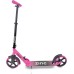 Zinc Kids Scooter - Big Wheel Kick Scooter for Children from 6 Years, Foldable 2-Wheel Scooter with 200 mm Wheels, Lightweight, Height Adjustable, Rear Foot Brake, Supports up to 100 kg