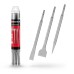 Genuine Einhell 3 Piece SDS Plus Chisel Set 250mm (With Pointed Chisel, 20mm Wide Flat Chisel and 40mm Wide Spade Chisel Made from Durable 40Cr Steel for Demolition and Renovation Work)