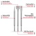 Genuine Einhell 3 Piece SDS Plus Chisel Set 250mm (With Pointed Chisel, 20mm Wide Flat Chisel and 40mm Wide Spade Chisel Made from Durable 40Cr Steel for Demolition and Renovation Work)