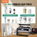 VEVOR Cup Press, 11-30oz Cup Press, Cup Press with Sublimation Paper, Time Temperature Setting, Sublimation Cups, Hot Press Machine Cup
