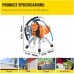 VEVOR Airless Sprayer with High Pressure Hose, 2200W Wall Paint Gun, 3000 PSI, 2L/min, Brushless Motor Included, for Indoor and Outdoor Painting, Fence Accessories