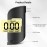 AiQInu Breathalyser Police Accurate, Breathalyser with Digital LCD Display, Professional Alcohol Meter with 20 Mouthpieces for Private Professional Use at Home