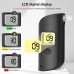 AiQInu Breathalyser Police Accurate, Breathalyser with Digital LCD Display, Professional Alcohol Meter with 20 Mouthpieces for Private Professional Use at Home