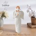 Loyzcy Mourning Gift, Angel Figure, Angel for Funeral, Funeral Gifts for bereaved Lovers, Mourning Gift, Girlfriend, Sympathy Gifts for Loss of a Loved One, Gift