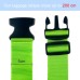 Gentpovth Pack of 4 Adjustable Luggage Straps with 4 Luggage Tags, Luggage Strap for Fixed Luggage for Air Travel, Personalised Luggage Strap for Quick Identification Luggage Travel Bag, Green