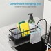 LUXECOVE Stainless Steel Tray Stand, Sink Organiser, Sponge Tray Stand, Kitchen Organiser