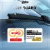 Valeo Everguard - VSK5 - Premium Silicone Flat Bar Wiper Blade Kit with Extended Life X2, Lengths: 600 mm or 450 mm Front - Set x2-566021