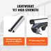 VEVOR Universal Roof Rack Car Aluminium Cross Bars 90 kg Load Capacity for Raised Side Rail with Gap Suitable Inner Distance of Roof Beam 19-101 cm Tube Diameter 28-68 mm