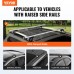 VEVOR Universal Roof Rack Car Aluminium Cross Bars 90 kg Load Capacity for Raised Side Rail with Gap Suitable Inner Distance of Roof Beam 19-101 cm Tube Diameter 28-68 mm