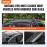 VEVOR Universal Roof Rack Car Aluminium Cross Bars 90 kg Load Capacity, Suitable for Raised Side Rail with Gap, Fits Inner Distance of Roof Beam 104-110 cm