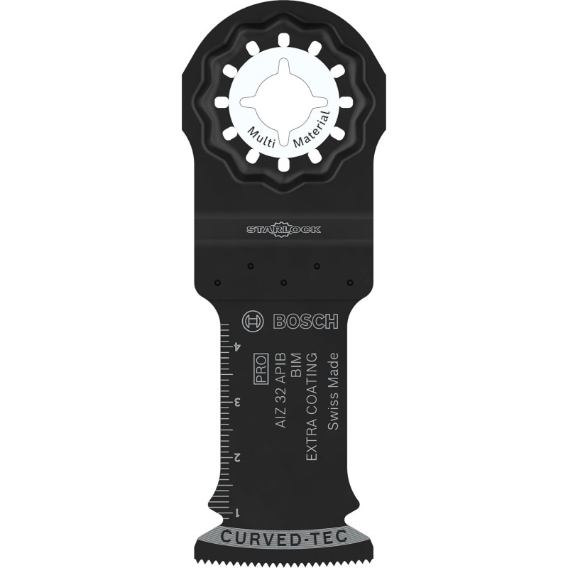 Bosch 1 x Pro Multi Material AIZ 32 APIB Blade for Multifunctional Tools (for Wood with Nails, Sandwich Metal, Width 32 mm, Professional Accessories Multifunctional Tool)