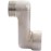 SOMATHERM FOR YOU, 601520709, eccentric connector 40 mm MF1/2 (15 x 21) nickel-plated brass, facilitates the connection of a radiator to the water supply.