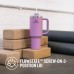 Stanley Quencher H2.0 Flowstate Drinking Bottle with Straw, 1.2 L, Thermal Mug, Cools for 11 Hours, 48 Hours, Ice-Cooled, Dishwasher Safe, Thermos Flask, BPA-Free, Stainless Steel Drinking Cup, Lilac