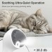 Euqvunn Cat Brush with Steam with Release Button, Ultra Quiet Design/Comfort Handle, Pet Steam Brush, Cat Steamy Brush, Dog Brush, Rechargeable Cats with Spray for Cats, Dogs, Rabbits