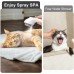 Euqvunn Cat Brush with Steam with Release Button, Ultra Quiet Design/Comfort Handle, Pet Steam Brush, Cat Steamy Brush, Dog Brush, Rechargeable Cats with Spray for Cats, Dogs, Rabbits