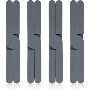 YunSchauen Silicone Pot Coaster, Heat Resistant, 4 Pieces Saucers, Pot Holder, Pot Holder for Pots, Hot Pans, Bowls, Pan Protectors, Pan Protector, Stacking Protection