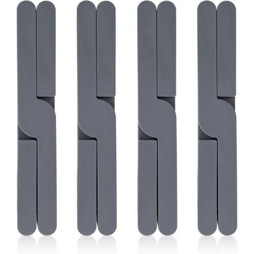 YunSchauen Silicone Pot Coaster, Heat Resistant, 4 Pieces Saucers, Pot Holder, Pot Holder for Pots, Hot Pans, Bowls, Pan Protectors, Pan Protector, Stacking Protection