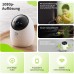 Beans View Indoor Security Camera, Colour Night Vision, WiFi Pet/Dog/Cat Camera with Human Motion Detection & Tracking, 1080P, 360° View Baby Monitor, 2.4GHz (D210 2MP)