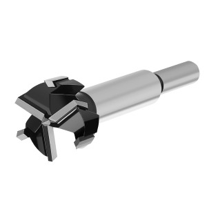 hsawbit Forstner Drill Bit 25mm Three Flute Carbide Tipped Forstner Drill Bit Hole Cutter for Hardwood Woodworking Hinge Cutter Hinge Drill Bit