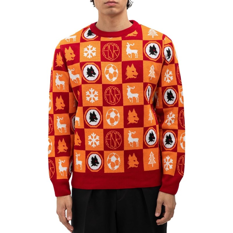 AS Roma Unisex Christmas Jumper Jumper