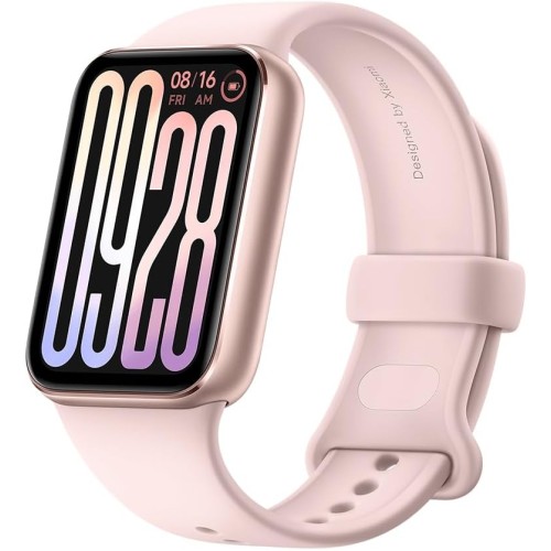 XIAOMI Smart Band 9 Pro Rose Gold - 1.74 Inch AMOLED, 1200 nits Brightness, 21 Day Battery, 150+ Sports Modes, 5ATM Waterproof, GNSS, Heart Rate & SPO₂ Sensor, Bluetooth 5.4, 60Hz Refresh