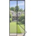 Apalus Prime Fly Screen Door, магнитна врата за защита от насекоми за балкон, 95 x 220 cm, прозрачна, устойчива на разкъсване, устойчива на атмосферни влияния, издръжлива, по-силни магнити от класическите, 3,8 cm велкро лента в горната част,