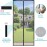 Apalus Prime Fly Screen Door, Magnetic Insect Protection Balcony Door, 95 x 220 cm, Translucent, Tear-Resistant, Weatherproof, Durable, Stronger Magnets Than the Classic, 3.8 cm Velcro Strap Top,
