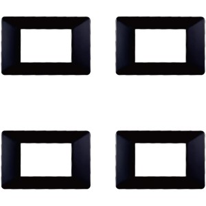 Compatible ViMAR Plana, plastic plates set, 4 pieces, 3 places for replacing existing plates - fits perfectly on the original holder