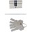 BGS Diy 85246 | Security Lock Cylinder | 50 mm | 25/25 mm